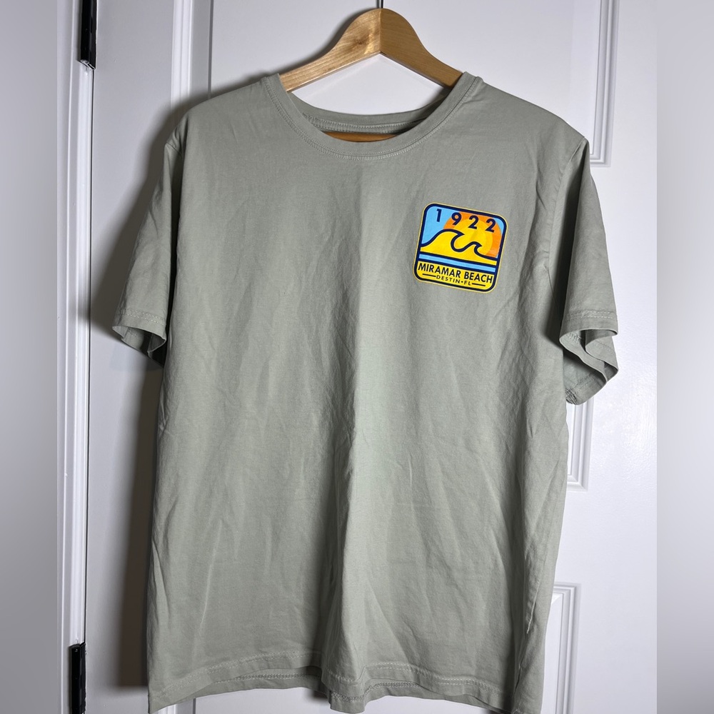 Southern Spirit Men’s T-Shirt Miramar Beach Destin FL Size Large 100% Cotton